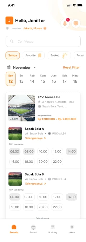 Final UI for Implementation
